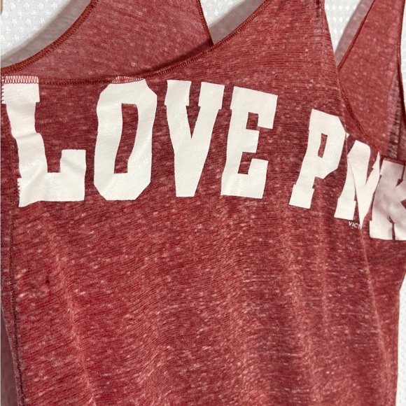 PINK Victoria’s Secret Collegiate Collection tank Arkansas Razorbacks - Picture 3 of 5